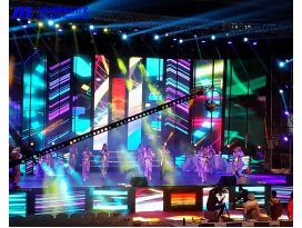 成都區(qū)騰訊年會(huì)現(xiàn)場燈光工程